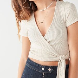 Urban Outfitters Wrap Top / Project Social T UO